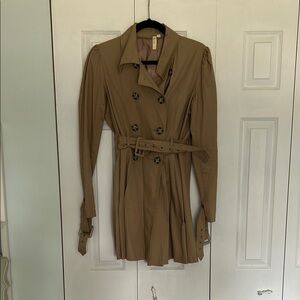 Women's Tan Trench Coat